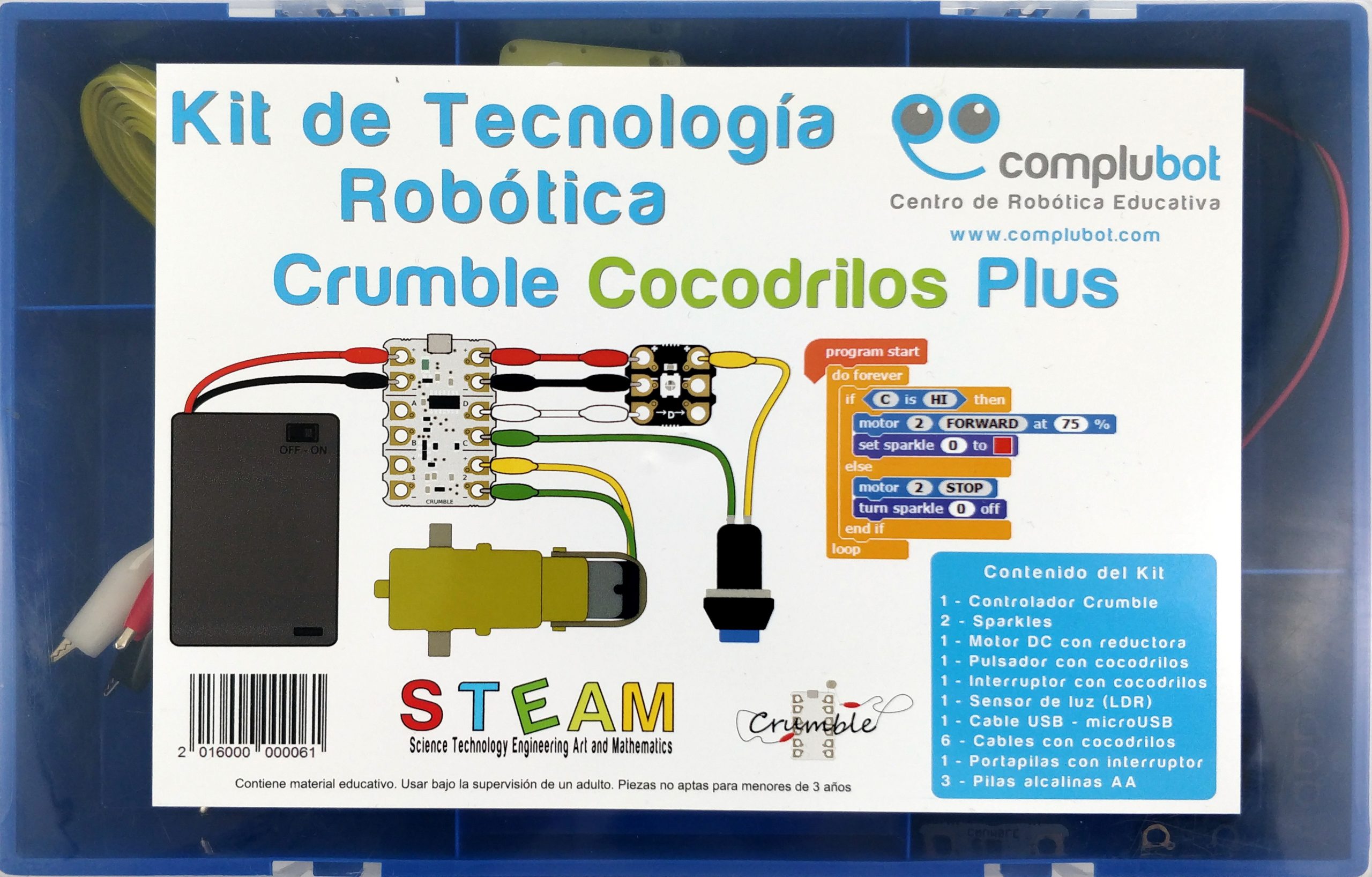 Kit Crumble Cocodrilos