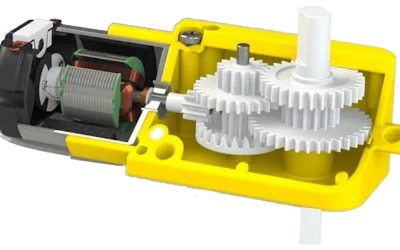 Como usar un motor de corriente continua (DC) con Crumble