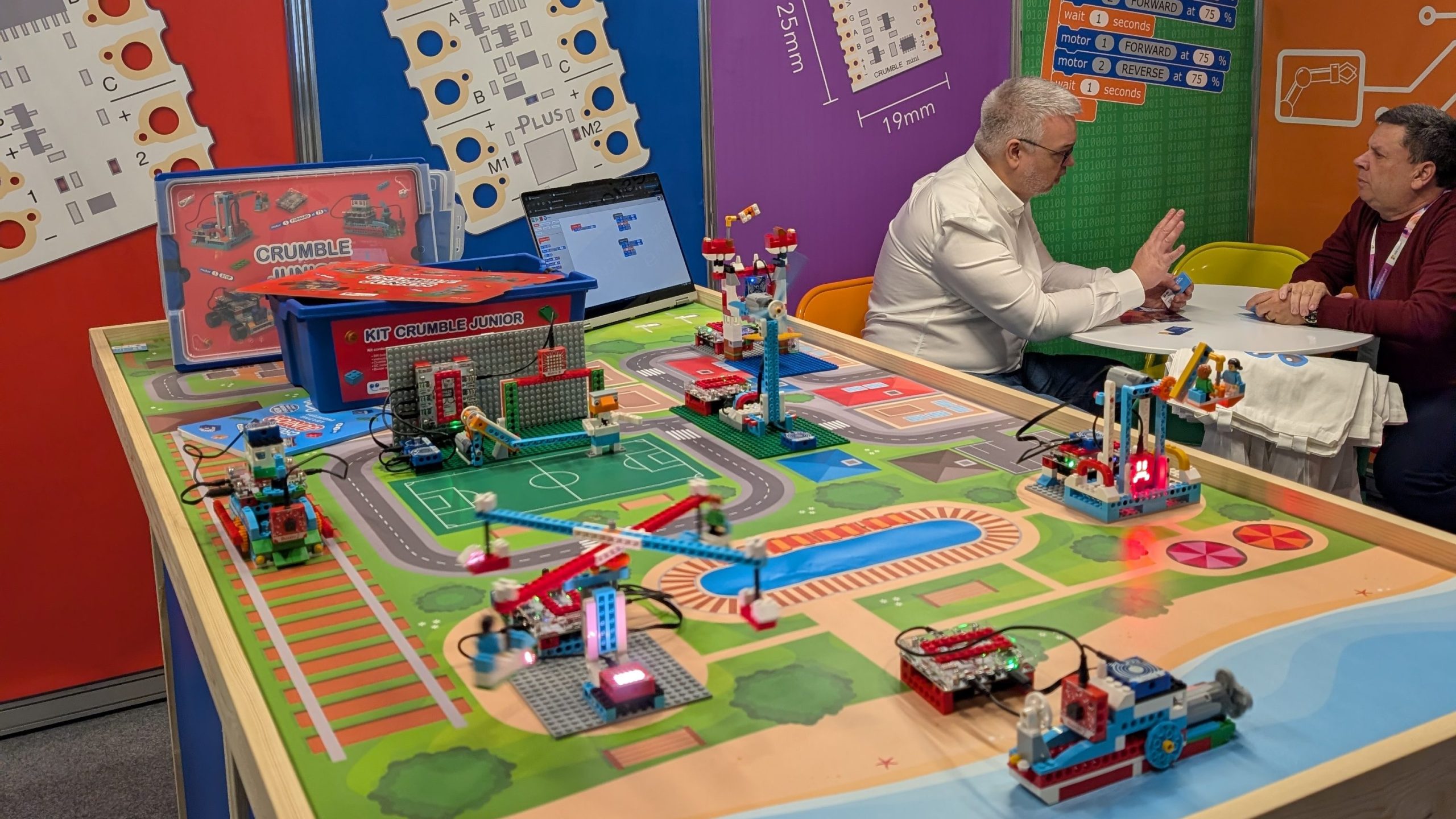 Imagen del stand de crumble junior