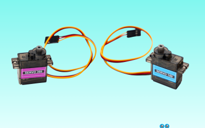 Servo 180º y 360º: la comparativa que buscan los profes de tecnología